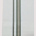 Handloom White Dhoti - 4 mtr 120  x 120